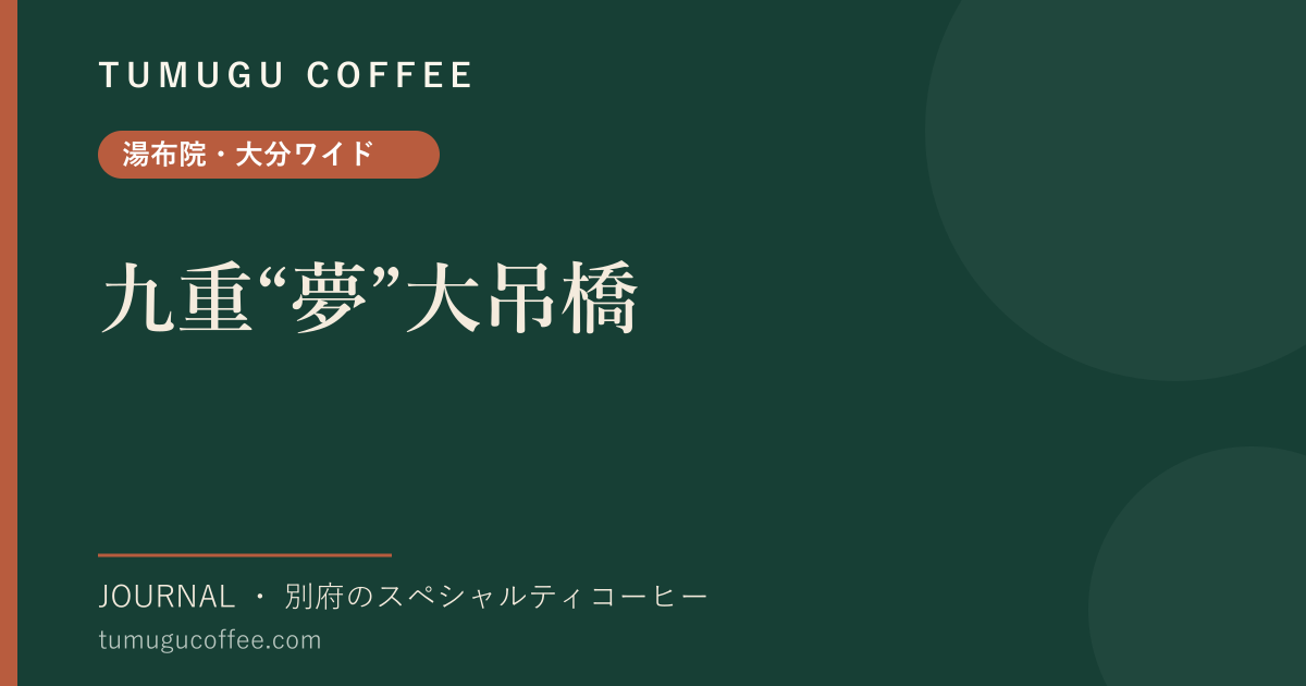 九重“夢”大吊橋｜日本屈指の高さから望む滝と紅葉