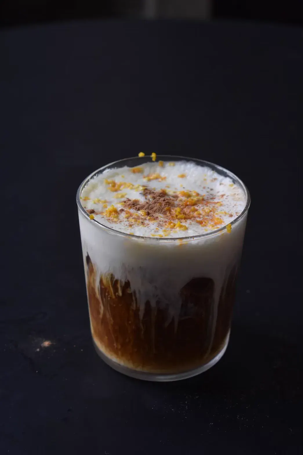 TUMUGU COFFEEのデザートコーヒー「モンブラン」